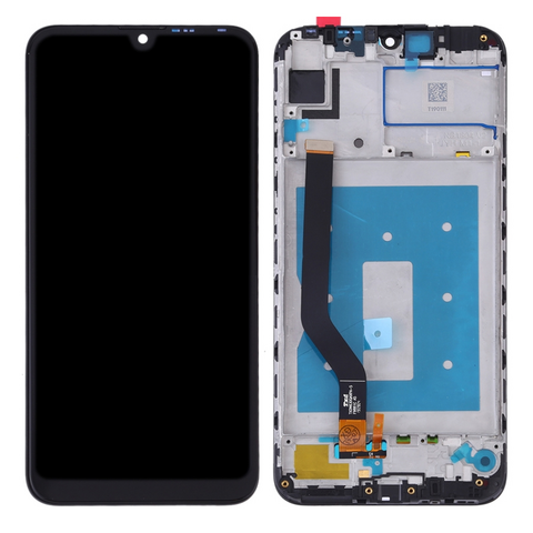 LCD ekran (displej) - Huawei Y7 Prime (2019) (4Gb/64Gb)+touch screen crni+frame crni.