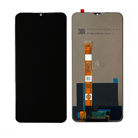 LCD ekran (displej) - Realme 7i+touch screen crni (Global).