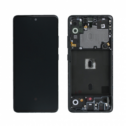LCD ekran (displej) - Samsung A516/Galaxy A51 5G 2020+touch screen crni+frame Service Pack ORG/GH82-23100A.