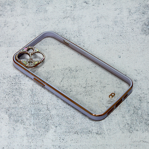 Zastitna futrola Cirkon Camera - iPhone 13 ljubicasta.