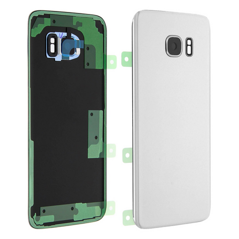 Poklopac - Samsung G935/Galaxy S7 Edge Pearl beli + staklo kamere (NO LOGO).
