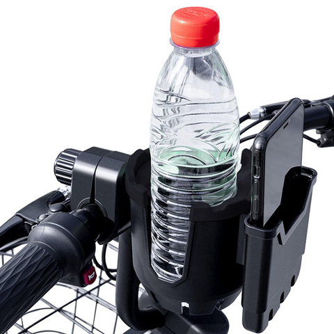 Drzac 2u1 - mobilni telefon i casu za bicikl.