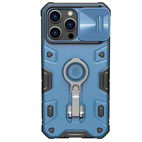 Zastitna futrola Nillkin CamShield Armor Pro Magnetic - iPhone 14 Pro plava.