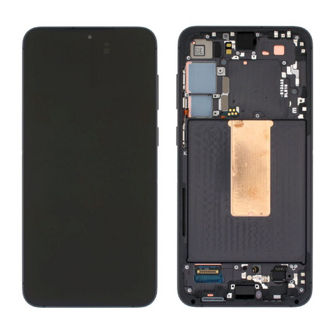 LCD ekran (displej) - Samsung S916B/Galaxy S23 Plus + touchscreen + okvir Phantom crni Service Pack ORG/GH82-30476A.