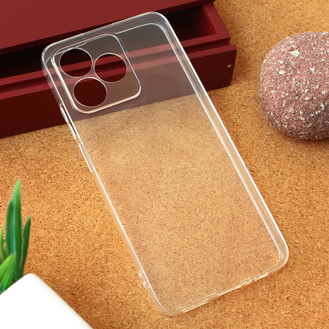 Teracell GIULIETTA silikonska futrola - Realme C53 Transparent.