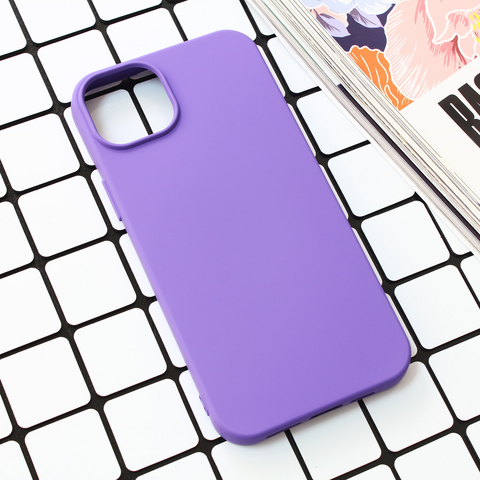 Zastitna futrola Nano Silikon - iPhone 15 Plus 6.7 ljubicasta.