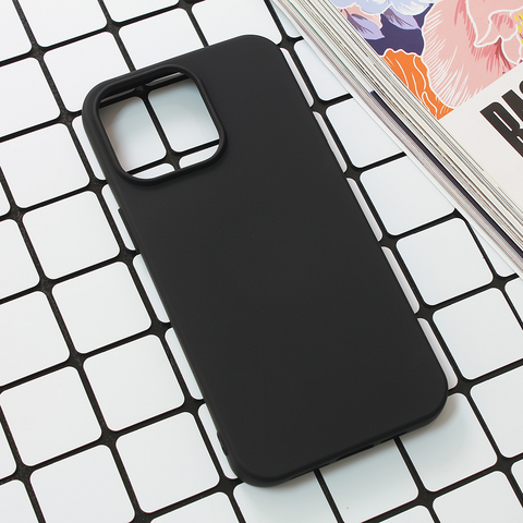 Zastitna futrola Nano Silikon - iPhone 15 Pro Max 6.7 crna.