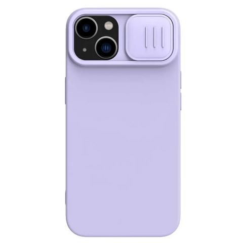 Zastitna futrola Nillkin CamShield Silky - iPhone 15 Plus ljubicasta.