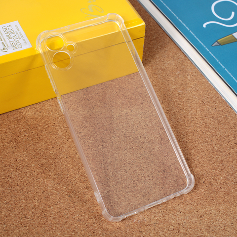 Zastitna futrola Transparent Ice Cube - Samsung A055 Galaxy A05 transparent.