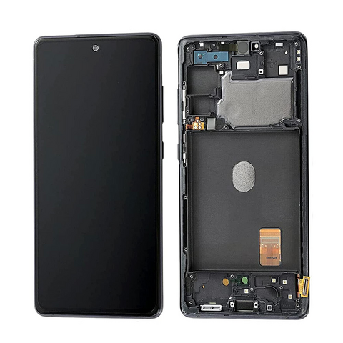 LCD ekran (displej) - Samsung G780/Galaxy S20 FE + touchscreen WITH okvir Cloud Navy INCELL.