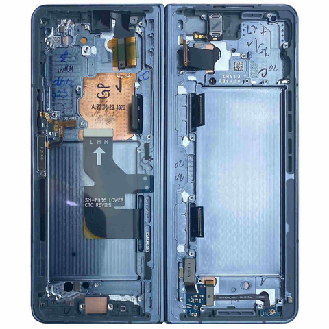 LCD ekran (displej) - Samsung F936B/Galaxy Samsung F936 Galaxy Z Fold 4 + touchscreen + okvir Grey Green Pack ORG/GH82-29461B.