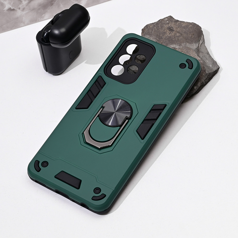 Zastitna futrola Hard Ring - Samsung A526 Galaxy A52 5G tamno zelena.