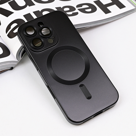 Zastitna futrola Magsafe Chrome - iPhone 16 Pro crna.