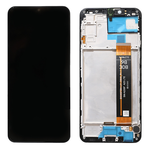 LCD ekran (displej) - Samsung A235 Galaxy A23 (GH82-28657A) + touchscreen + okvir crni FULL ORG-SP.