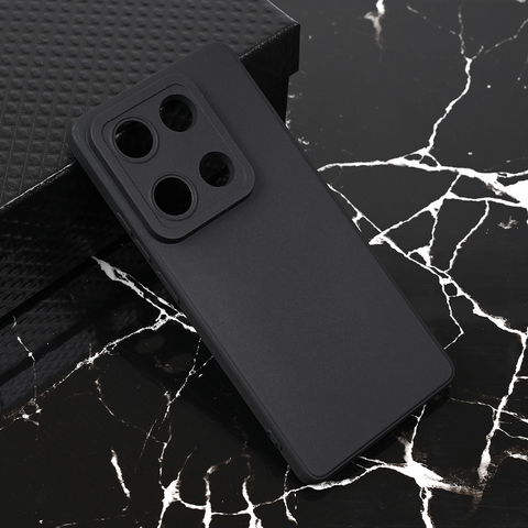 Teracell GIULIETTA silikonska futrola - Xiaomi Redmi Note 14S (EU) mat crna.
