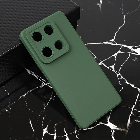 Teracell GIULIETTA silikonska futrola - Xiaomi Redmi Note 14S (EU) mat zelena.