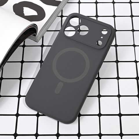 Zastitna futrola Magsafe Pure color - iPhone 17 Pro Max 6.9 siva.