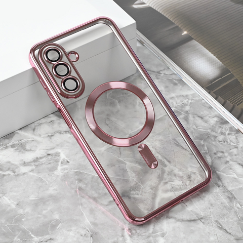 Zastitna futrola Magsafe Lux - Samsung A175 Galaxy A17 roze.