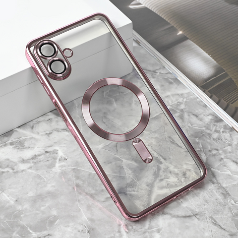 Zastitna futrola Magsafe Lux - Samsung A075F Galaxy A07 roze.