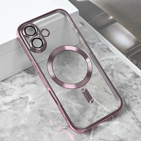 Zastitna futrola Magsafe Lux - iPhone 17 6.3 roze.