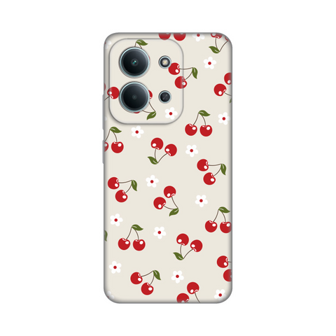 PRINT silikonska futrola - Xiaomi Redmi 15C 4G Cherry and Flowers.