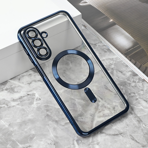 Zastitna futrola Magsafe Lux - Samsung A175 Galaxy A17 tamno plava.