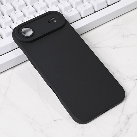 Zastitna futrola Silikon Pro Camera - iPhone 17 Air 6.6 crna.