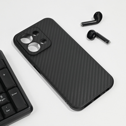 Zastitna futrola Carbon fiber - Xiaomi Redmi 15C 4G EU 173mm crna.