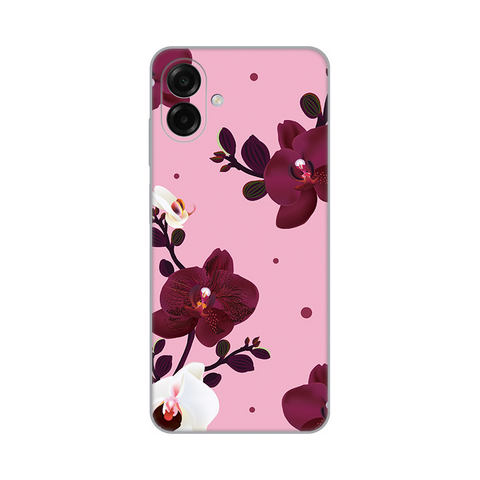 PRINT silikonska futrola skin (ultra tanka) - Samsung A075F Galaxy A07 Pink Orchid.
