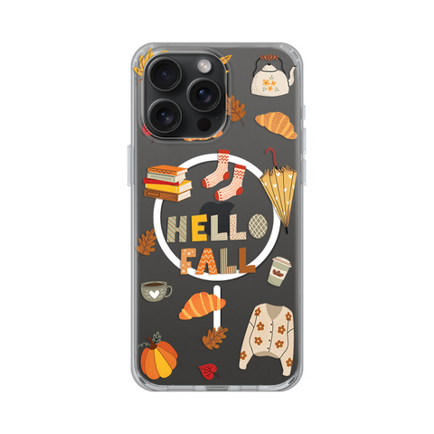 Zastitna futrola print Magsafe - iPhone 15 Pro Max 6.7 Hello Fall.