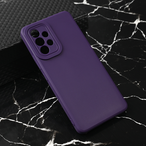Teracell GIULIETTA silikonska futrola - Samsung A536 Galaxy A53 5G mat tamno ljubicasta.