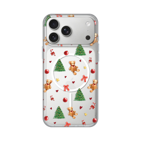 Zastitna futrola print Magsafe - iPhone 17 Pro Max 6.9 Merry Bear.