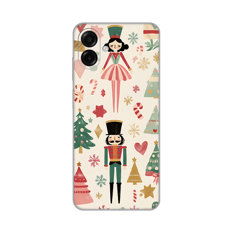 PRINT silikonska futrola - Samsung A075F Galaxy A07 Vintage Christmas.