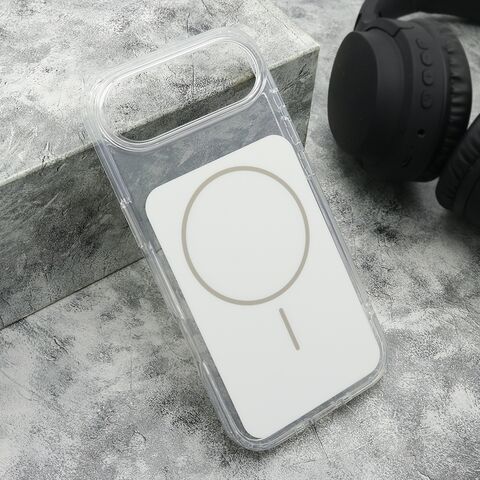 Zastitna futrola AMBER SHINE MagSafe - iPhone 17 Air bela (MS).