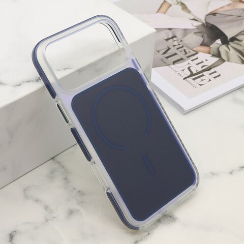 Zastitna futrola AMBER RING MagSafe - iPhone 17 Pro Max (6.9) plava (MS).