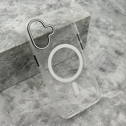 Zastitna futrola COLOR RING MagSafe - iPhone 17 bela (MS).