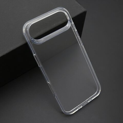 Zastitna futrola COLOR Okvir za iPhone 17 Air srebrna (providna) (MS).