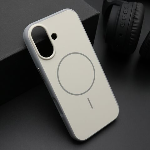 Zastitna futrola CHROME MagSafe - iPhone 17 bela (MS).