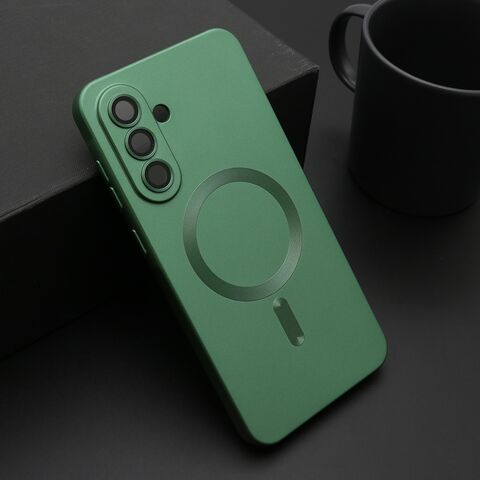 Zastitna futrola ELEGANT MAGSAFE - Samsung A566 Galaxy A56 5G zelena (MS).