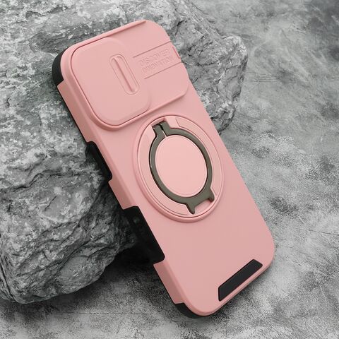 Zastitna futrola DEFENDER CAMSHIELD - iPhone 17 roze (MS).