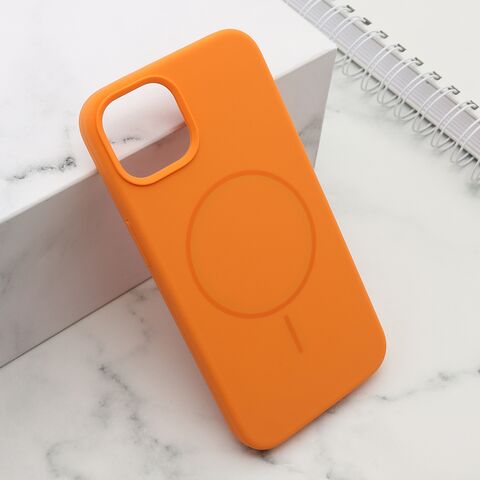 Zastitna futrola FLEX MagSafe - iphone 13 (6.1) narandzasta (MS).