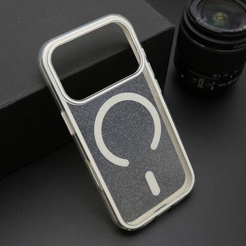 Zastitna futrola CRYSTAL MagSafe - iPhone 17 Pro bela (MS).