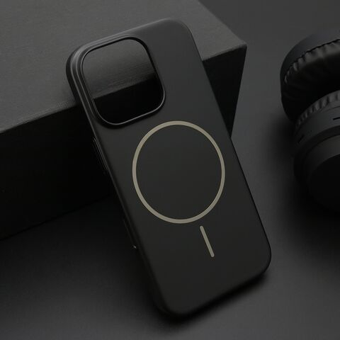 Zastitna futrola PURE mat MagSafe - iPhone 16 Pro (6.3) crna (MS).