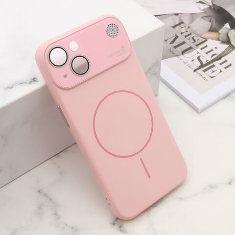 Zastitna futrola PASTEL DREAMS MagSafe - iPhone 15 roze (MS).