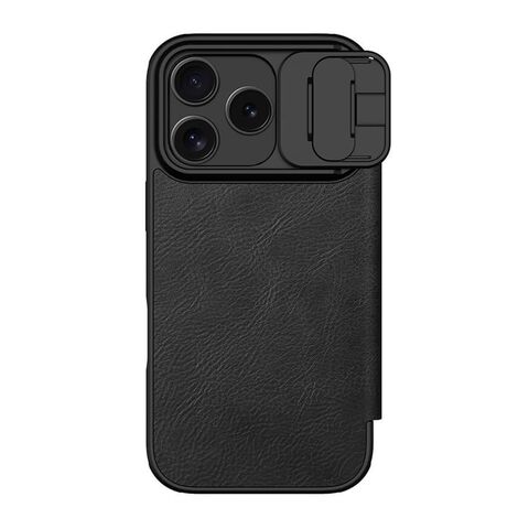 Zastitna futrola NILLKIN QIN Pro - iPhone 17 Pro crna (MS).