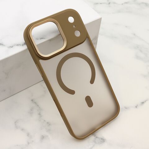 Zastitna futrola SILKY MagSafe II - iPhone 17 Pro Max (6.9) zlatna (MS).