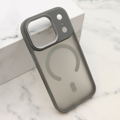 Zastitna futrola SILKY MagSafe II - iPhone 17 Pro siva (MS).