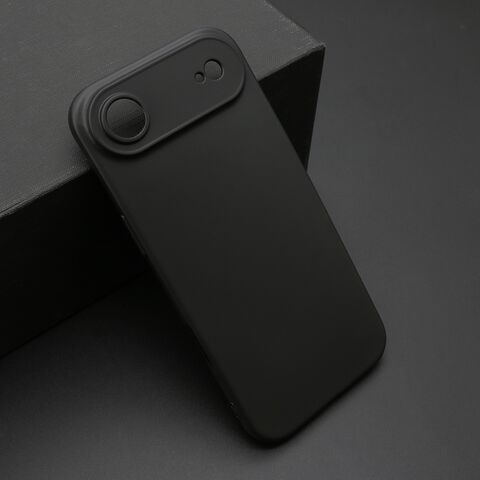 KOLOR silikonska futrola skin (ultra tanka) - iPhone 17 Air crna (MS).