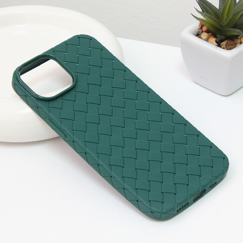 Zastitna futrola Weave case - iPhone 14 zelena.