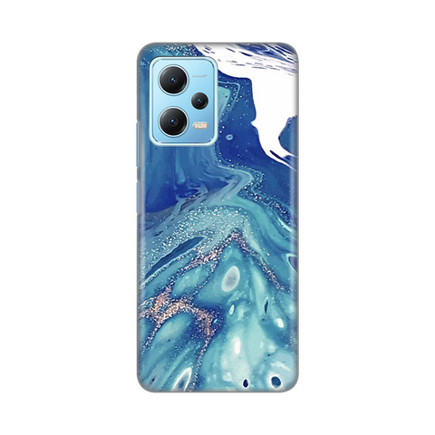 PRINT silikonska futrola - Xiaomi Redmi Note 12 5G (EU) Blue Marble.